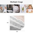 thumbnail image 5 of Ombre Ocean Beach Cloth Napkins, Nautical Coastal Beach Sandy Gradient Gray Washable and Reusable Dinner Napkins Set of 8, Table Napkin for Kitchen Party Birthday Wedding Hotel Housewarming 20"x20", 5 of 9