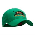 thumbnail image 5 of Boar Hunting Embroidered Low Profile Cap - Kelly OSFM, 5 of 5