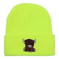 thumbnail image 3 of Womens Hat Embroidered Printed Fashionable Casual Ear Protection Hat Knitted Hat, 3 of 3