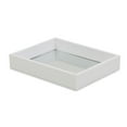 thumbnail image 2 of Cheungs White Raised Bubble Tray With Mirror, 2 of 4