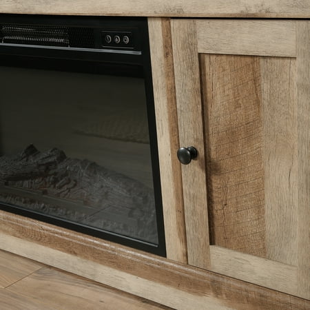 Sauder - Cannery Bridge Media Fireplace - Lintel Oak