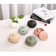 thumbnail image 4 of Lependor Ceramic Ashtray with Lids, Windproof, Cigarette Ashtray for Indoor or Outdoor Use，Ash Holder for Smokers,Desktop Smoking Ash Tray for Home Office Decoration - Black, 4 of 6