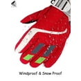 thumbnail image 5 of PULLIMORE Winter Kids Ski Gloves Cold Weather Waterproof Warm Snowboard Sport Mittens for Boys Girls (Red), 5 of 9
