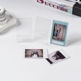 thumbnail image 2 of 3 Packs of 3-inch L-shape Acrylic Photo Frame, Transparent Mini Stand for Fujifilm Instax Mini 8, 8+, 70, 7s, 90, 25, 26, 50s, 9, SP-1, SP-2 Film, 2 of 5