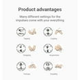 thumbnail image 5 of CAMOTUSE TENS Unit 24 Modes Muscle Stimulator Machine for Pain Relief, EMS Pulse Massager Therapy Device, 5 of 7