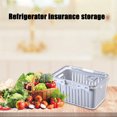 thumbnail image 4 of Fruit Containers for Refrigerator Large Food Storage Container with Removable Colander Alright Fruit Vegetable Storage Saver Container for Fridge, 4 of 6