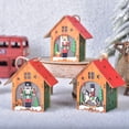 thumbnail image 3 of Casa de madera iluminada con soldados de nuez, decoración festiva y práctica para cualquier espacio. Ideal para crear un ambiente cálido y alegre. ¡Elige entre tres estilos únicos!, 3 of 6