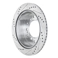 thumbnail image 5 of Detroit Axle - 12.28" inch Rear Drilled and Slotted Disc Brake Rotors for Lexus GX470 Toyota 4Runner Sequoia FJ Cruiser, 5 of 7