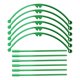 thumbnail image 3 of Wmhnj Jaula autoensamblable para plantas trepadoras, tutores para tomateras con anillos de altura ajustables, jaulas de jardn de 3 niveles para flores y verduras en macetas., 3 of 9