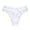 White, variant on Panties for Women Low Waisted Sexy Daily Solid Color Thin Breathable Lace Thong Underwear L