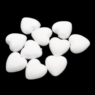12 Pack 2.5 Styrofoam Hearts Valentine's Day DIY Decoration - Mini Craft  Foam Heart Shapes for Painting Valentine Arts and Crafts : : Arts  & Crafts