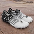 thumbnail image 4 of Barefoot Shoes Womens Men,Unisex Barefoot Water Shoes Breathable, Anti- Hiking Footwear for Athletic Wide Toe Shoe Footwear for Hiking, Walking, Running, Yoga, and Water Sports(White/42), 4 of 8