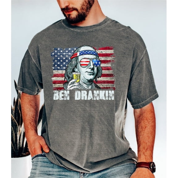 Ben Drankin Funny Fourth of July Shirt, 4th Of July Shirt, America Shirt, Memorial Day, Family 4 Of July, PR636