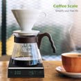 thumbnail image 4 of Balance à Café Numérique, Chronométrage Automatique Versez sur Échelle de Café Écran Tactile LED pour la Cuisson, 4 of 8