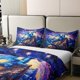 thumbnail image 3 of Dibujos animados Western Dragon Queen Funda Nórdica Oil Painting Style Tie Dye Galaxy Sky, 3 of 7