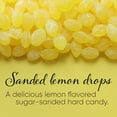 thumbnail image 4 of Claey's Sanded Lemon Drops Hard Sour Candies - Old Fashioned Lemon Flavored Sweets - 1 Pound - Bulk Packaging, 4 of 6