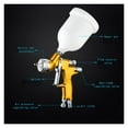 thumbnail image 2 of Spray Guns 1.3/1.8/mm Sprayer Paint Airbrush Mini Spray Pneumatic Gun For Painting Car Tool ,Durable Build, 2 of 5