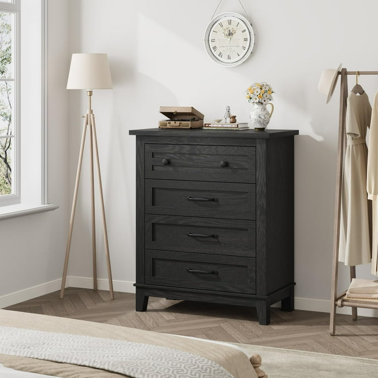 4 drawer short dresser Amish Shaker 4-Drawer Small Bedroom Dresser