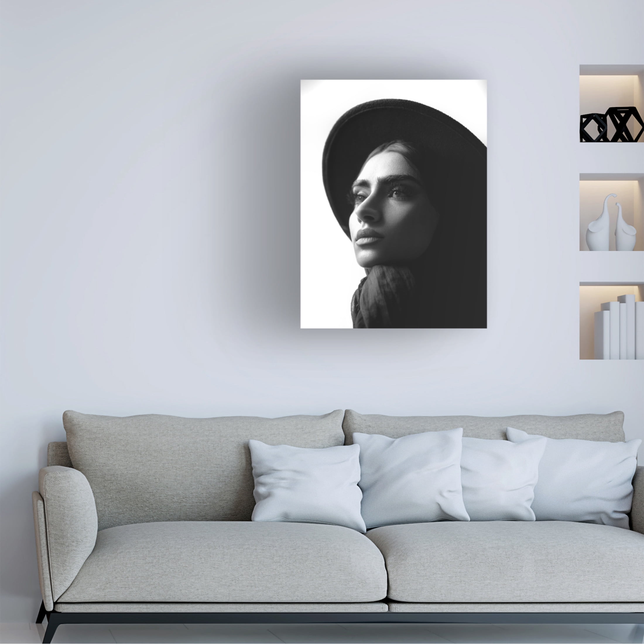 Trademark Fine Art Morteza ghanbari Sara Canvas Wall Art