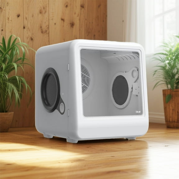 YIYADO Pet dryer, automatic cat dryer, 360° high-efficiency hair dryer, dog dryer