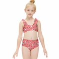 thumbnail image 3 of Hello Kitty Girls' Swimwear Beach Sport Bikini Bathing Suit 2 Piece Swimsuits, 3 of 7