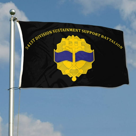 541st Division Sustainment Support Battalion 1st Infantry Division US Army Flag 3x5Feet Outdoor Indoor Decoration Flag with Brass Grommets