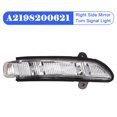 thumbnail image 1 of Right Side Mirror Turn Signal Light for Mercedes-Benz W216 W221 A2198200621, 1 of 11