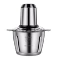 thumbnail image 1 of Meat Grinder 2l Stainless Steel Electrical Food Processor Blender Mixer Machine For Kitchen Fruits, 1 of 5
