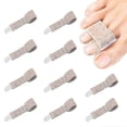 thumbnail image 1 of Pack Of 10 Hammer Toe Toe Wraps, Hammer Toe Correctors, Hammer Toe Separators, 1 of 5