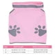 thumbnail image 2 of unbranded Reflectante Para Perro Color Rosa Con De Huellas Para En Exteriores Y Fiestas, 2 of 6