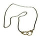 thumbnail image 2 of Collar de esposas unisex en cadena de cuerda Colgantes Hallazgos de joyería, 2 of 9