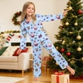 thumbnail image 6 of Gubotare Christmas Gifts for Girls Little Boys Pajama Pjs Jammies Kids 2 Piece Sleepwear Clothes Size 7-8 (Light Blue,7-8 Years), 6 of 9