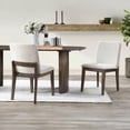 thumbnail image 2 of New Classic Furniture Kody Fabric Upholstered Dining Chair in Beige (Set of 2), 2 of 10