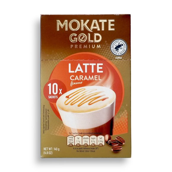 GOLD PREM LAT CARAM - FRENCH E-MOKATE COFFEE OR PREM LAT CARAM