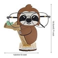 thumbnail image 6 of Hariumiu Wooden Glasses Holder Animal Shaped Eyeglass Stand Tabletop Standing Sunglasses Holder for Home Office Desk Decor, 6 of 8