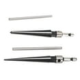 thumbnail image 3 of 45 Steel Hand Tapered Reamer Set with T-Handle & Hex Shank, 6-Flute Design for Precise Hole Reaming - 3-13mm and 5-16mm Sizes, Ideal for Woodworking, Musical Instrument Opening, Plastic & Sheet Metal, 3 of 6