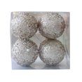 thumbnail image 3 of Xuniizn Christmas Ornaments Set - Pearl Sequin Christmas Ball Pendant Christmas Tree Decorations Available In Gold Green And Red, Gold, 3 of 7