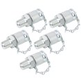 thumbnail image 4 of Test Coupling Adapter, 5Pcs Hydraulic Pressure Test Coupling Kit, Hydraulic Pressure Test Adapter, for PT PPT, Automotive Fuel Pressure Testers, 4 of 7
