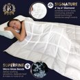 thumbnail image 2 of Royal Therapy Weighted Blanket – Heavy 100% Cotton Blanket with Premium Glass Beads (15 lb 60" x 80", New York Blue), Suitable for One Person (~250 lbs) – Use on Queen/King Bed, 2 of 7