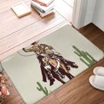 thumbnail image 4 of Uemuo Vintage Cowboy Riding Horse Printed Door Mat Indoor Doormat 16"x24",Front Back Door Mats Non Slip Entrance Rugs,Inside Doormats for Entryway, 4 of 9