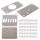 thumbnail image 5 of Kit de ReparacióN Bisagras Paquete 12: Placa Puertas Gabinetes, FijacióN para Armarios Cocina,, 5 of 5