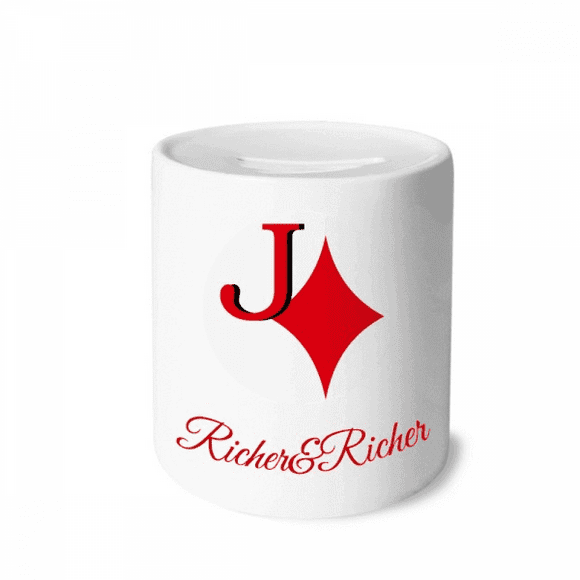 wealth jack j poker Rich and Rich Bank Saving Box Coin
