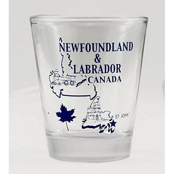 Newfoundland & Labrador Canada (5 in Series of 13) Shot Glass