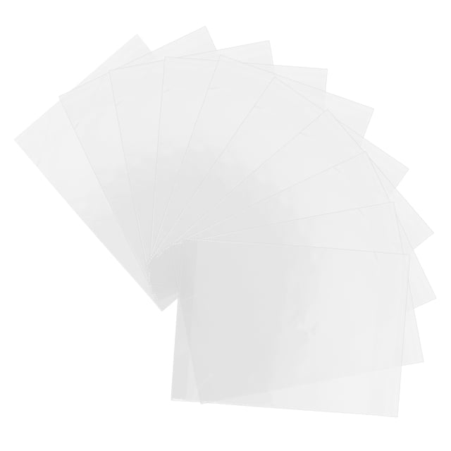 50 bolsas de plástico transparentes resellables, autoadhesivas, para empacar camisas, ropa y otros productos.