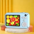 thumbnail image 4 of Oggfader Digital Camera for Kids 10-12 Digital High-definition 40MP 2.4 Inch Large Screen Student Party High-definition Retro Campus Portable Children's Small Camera With Bracket,Blue, 4 of 9
