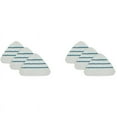 thumbnail image 1 of 6Pcs Mop Replacement Pads Triangle Washable Cloth Cleaning Floor Microfiber Pad Mop Fittings, 1 of 7