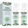 Natural Herbal Hemorrhoids Spray,Hemorrhoid Treatment and Medicated Cleansing Solution with Witch Hazel and Aloe Vera to Help with Pain 2pcs