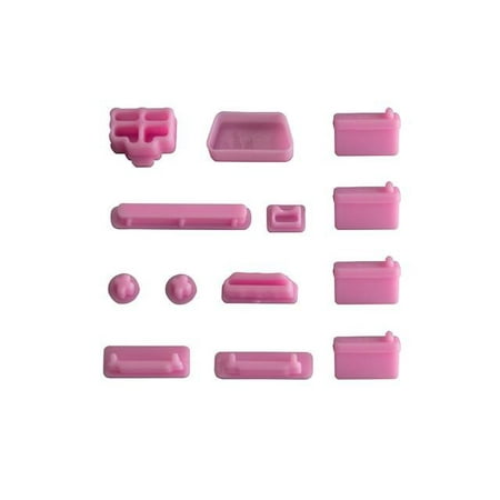13pcs Silicone Anti Dust Port Plugs for Laptop Notebook Rubber Cover Set