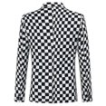 thumbnail image 3 of Versatile blazer for men in one button square style, 3 of 4