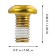 thumbnail image 2 of unbranded 12Ud Pernos De Fijación Para Disco De Mtb Dorados En Material Duradero, 2 of 8